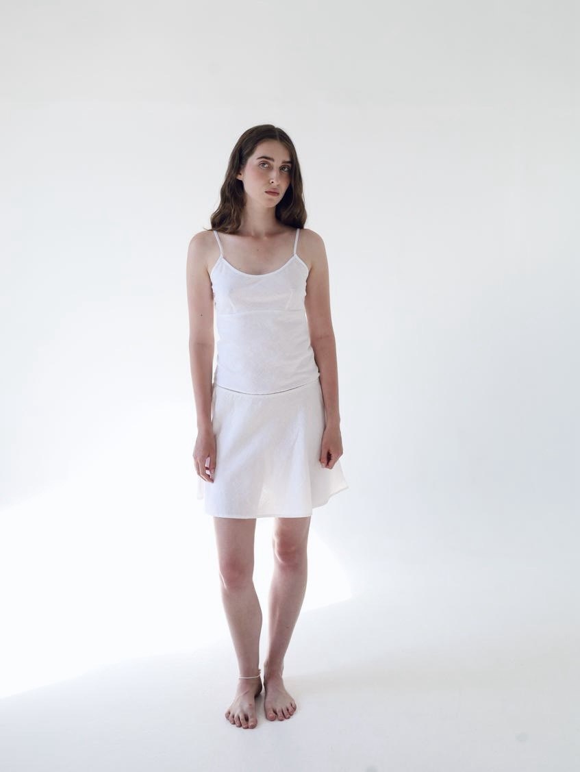 Linen skirt