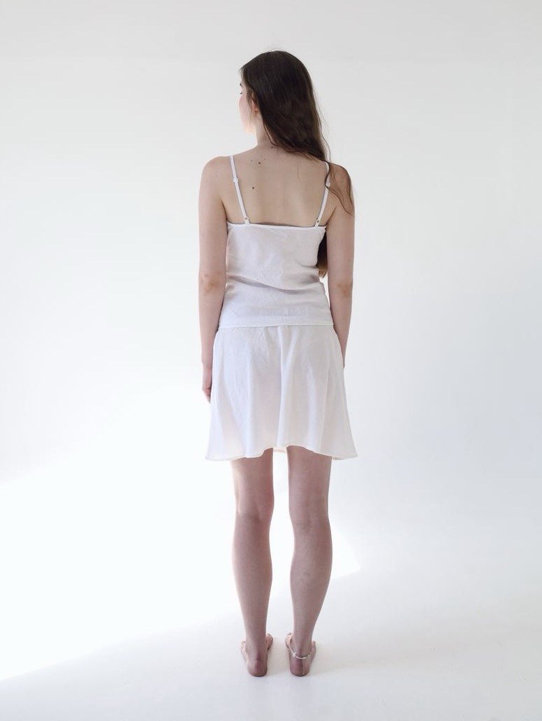 Linen skirt