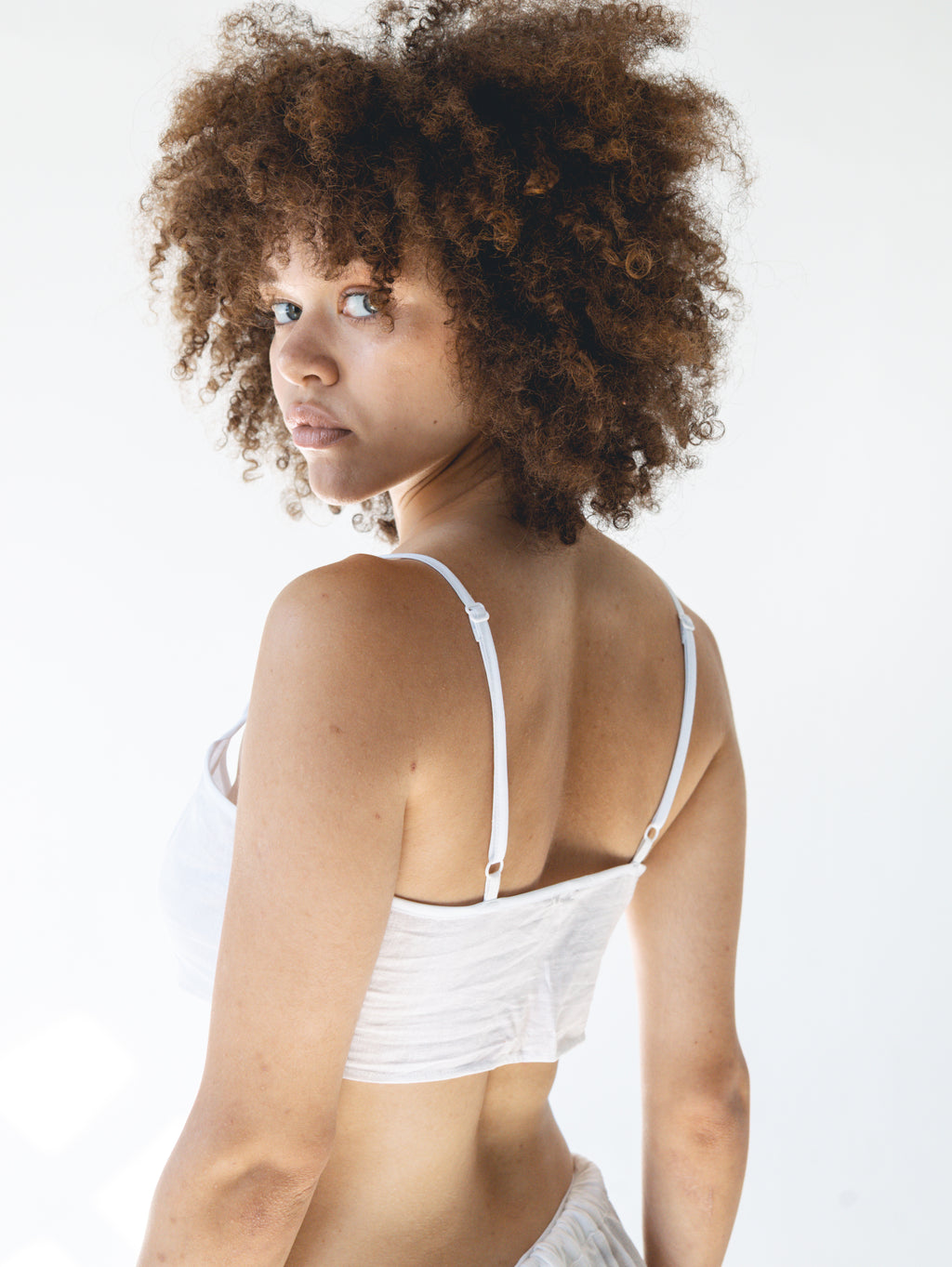 Linen crop top