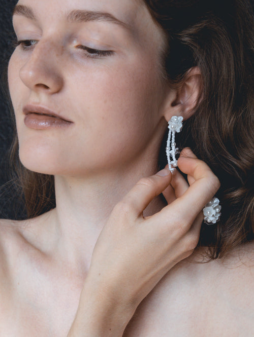 Flowerfall earrings
